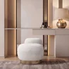 Pouf Sgabello - Bouclé Bianco - Luxe image 7