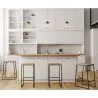 Sgabello da bar di design industriale - Legno e metallo - 76cm - Big Boy image 7