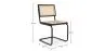 Confezione Tavolo da pranzo di design industriale 150 cm e 6 sedie in rattan - Bastral image 7