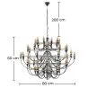 Lampadario a soffitto - Lampada a sospensione - Piccole dimensioni - Bella image 7
