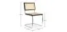 Confezione Tavolo da pranzo in legno di design industriale (200 cm) e 8 sedie in rattan - Bruna image 7