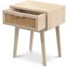 Comodino con cassetto - Legno Massello Boho Bali - Yanpai image 7