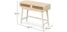 Scrivania - Consolle d'ingresso - Legno stile Boho Bali - Yanpai image 7