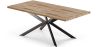Tavolo da pranzo rettangolare - Industriale - Legno e metallo - Bayron image 7