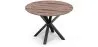 Tavolo da pranzo rotondo - Industriale - Legno e metallo - Bayron image 7