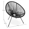 Pack Sedia Acapulco x2 - Gambe Nere - Nuova Edizione image 7