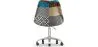 Sedia da Ufficio Girevole - Tappezzeria Patchwork - Patty image 7