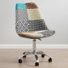 Sedia da Ufficio Girevole - Tappezzeria Patchwork - Patty image 7