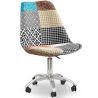 Sedia da Ufficio Girevole - Tappezzeria Patchwork - Patty image 7