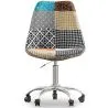 Sedia da Ufficio Girevole - Tappezzeria Patchwork - Patty image 7