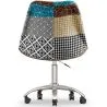 Sedia da Ufficio Girevole - Tappezzeria Patchwork - Patty image 7