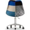 Sedia da Ufficio Girevole - Tappezzeria Patchwork - Pixi image 7