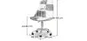 Sedia da Ufficio Girevole - Tappezzeria Patchwork - Sam  image 7