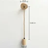 Cavo Lampadario a Sospensione in Iuta e Legno - 200cm - Hanz image 7