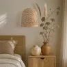 Lampada a soffitto in rattan - Lampada a sospensione design boho Bali - 30cm- Rava image 7