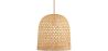 Lampada a soffitto in rattan - Lampada a sospensione design boho Bali - 50cm - Rava image 7