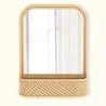 Specchio da Parete con Cornice in Rattan - Stile Boho Bali - Amara image 7