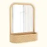 Specchio da Parete con Cornice in Rattan - Stile Boho Bali - Amara image 7