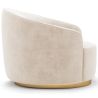 Poltrona di Design Curva - Rivestita in Velluto - Herina image 7