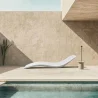 Lettino da piscina di design - Bianco opaco - Hero image 7