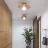 Lampada da Soffitto - Plafoniera in Legno - Richmon image 7