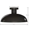 Lampada da Soffitto - Plafoniera Nera - Gubi image 7