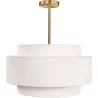 Lampadario a Sospensione - Paralume in Tessuto - Braichal image 7