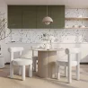 Sedia da Pranzo - Rivestita in Velluto - Rhys image 7