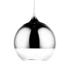 Lampada a Soffitto Design Sfera - Lampada a Sospensione in Metallo Cromato - 40cm - Speculum image 7