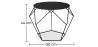 Tavolino laterale - Stile Industriale - Metallo - Diamond image 7