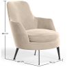 Poltrona di Design Rivestita in Velluto Stile Contemporaneo - Hanneh image 7