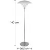 Lampada da Terra - Lampada da Salotto - Liam image 7