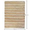 Tappeto rettangolare in iuta - Boho Bali - 120x150 CM - Ghana image 7