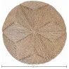 Tappeto rotondo in iuta - Boho Bali - 150 CM - Gabba image 7