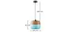 Lampada a sospensione in cristallo - Lampada a sospensione blu - Bluey image 7