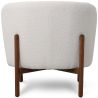 Poltrona in tessuto Bouclé e legno - Brina image 7