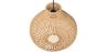 Lampada a soffitto in rattan - Lampada a sospensione boho di Bali - Wayan image 7