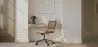 Sedia da Ufficio in Rattan - Girevole - Goner image 7