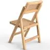 Sedia pieghevole in legno e rattan per sala da pranzo - Umbra image 7
