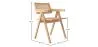 Sedia da pranzo in rattan intrecciato - con braccioli - Kane image 7