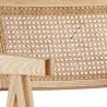 Sedia da pranzo in rattan intrecciato - con braccioli - Kane image 7