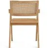Sedia da pranzo in rattan intrecciato - con braccioli - Kane image 7