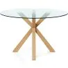 Tavolo da pranzo rotondo - 120CM - Vetro - Tauwa image 7