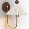 Lampada da Parete Dorata Invecchiata - Applique Vintage - Leig image 7
