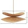 Lampada a Sospensione in Rattan - Boho Bali - Buju image 7
