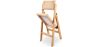 Pack di 2 Sedia da pranzo in rattan Canage e legno - Umbra image 7