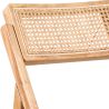Pack di 2 Sedia da pranzo in rattan Canage e legno - Umbra image 7