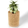 Vaso da Terra Rotondo - Stile Boho - 46 CM - Laers image 7