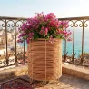 Vaso da Terra Rotondo - Stile Boho - 46 CM - Laers image 7