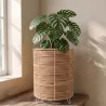 Vaso da Terra Rotondo - Stile Boho - 46 CM - Laers image 7
